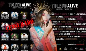 El Ayuntamiento de Toledo cede a las presiones de Vox y censura el cartel del concierto de Zahara