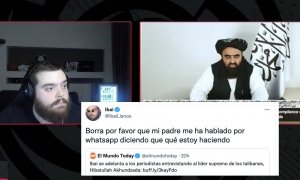 El hilarante titular de 'El Mundo Today' con Ibai y el líder de los talibanes (que ha hecho reaccionar incluso al 'streamer')