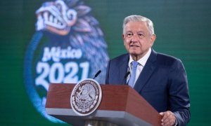 López Obrador, presidente de México.