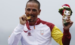 31/08/2021 Sergio Garrote, campeón olímpico en la clase H2 de bicicletas de mano