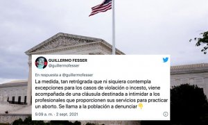 El hilo de Guillermo Fesser explicando los detalles de la retrógrada ley de aborto de Texas