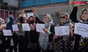 Los talibanes borran a las mujeres del espacio político