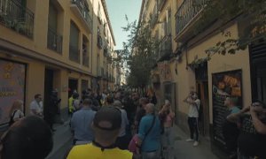 Los nazis que marcharon en Chueca convocaron la manifestación bajo la asociación Madrid Seguro en contra de las 