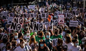 18/09/2021 Manifestación por la abolición de la tauromaquia en Madrid