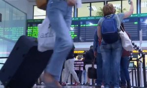 Enfado de los usuarios de Renfe por la huelga de maquinistas