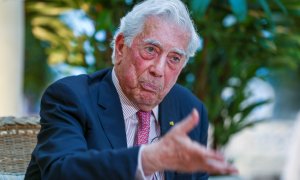 Mario Vargas Llosa en una entrevista a EFE.