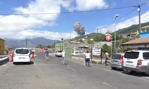 Cuatro semanas de actividad del volcán de La Palma