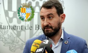 El futur alcalde de Badalona, el socialista Rubén Guijarro, en una imatge d'arxiu.