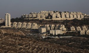 Asentamiento israelí de Har Homa en la Cisjordania ocupada en una imagen de este 27 de octubre de 2021.