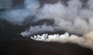 05/11/2021. La calidad del aire en La Palma mejora con el viento.