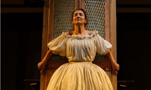 La actriz Pepa Zaragoza, protagonista de la obra teatral 'La Baltasara', escrita por Inma Chacón.