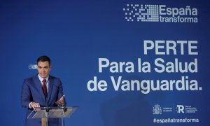 15/11/2021 El presidente del Gobierno, Pedro Sánchez interviene en la presentación de los Proyectos Estratégicos para la Recuperación y Transformación Económica (PERTE)