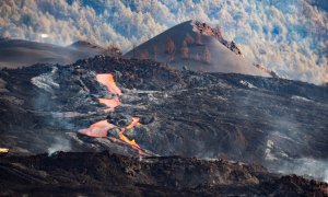 22/11/2021.- El volcán de Cumbre Vieja, en La Palma, continúa con su actividad eruptiva.