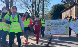 La Marcha Cantabria Solidaria por el 0,77% recorrerá Valdáliga, Udías y Cabezón