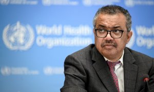 El director general de la Organización Mundial de la Salud, Tedros Adhanom Ghebreyesus.