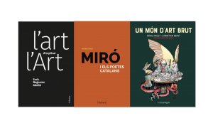 Tres llibres sobre art que us ho recomanem.