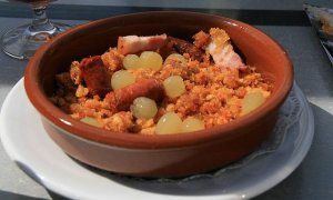 Pato confinado - Receta de migas del pastor