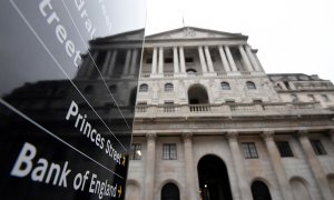La sede del Banco de Inglaterra, en la City londinense. REUTERS/Toby Melville