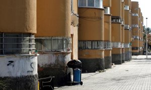 Barrio de Los Palmerales de Elche dónde el pasado día 25 una mujer paraguaya fue hallada muerta de un disparo en un posible crimen de violencia machista.