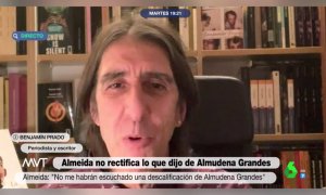 La aclamada reflexión de Benjamín Prado acerca de los comentarios de Almeida sobre Almudena Grandes