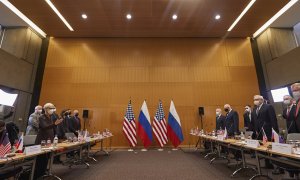 10/01/2022 La subsecretaria de Estado de EEUU  y el viceministro de Relaciones Exteriores de Rusia se reúnen en Ginebra, Suiza.