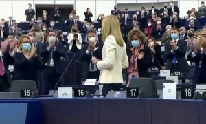 La maltesa Roberta Metsola, nueva presidenta del Parlamento Europeo