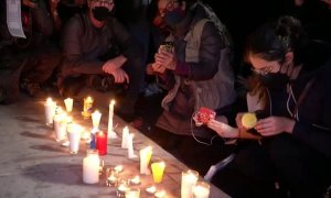 Vigilia por los periodistas asesinados en México