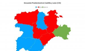 Los resultados del CIS en Castilla y León.