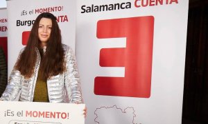 Verónica Santos, cabeza de lista de España Vaciada Salamanca.