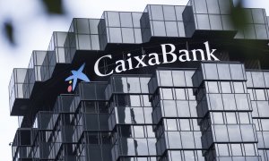 Sede corporativa de CaixaBank en Barcelona.