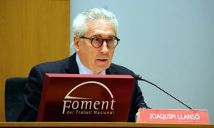 13/05/2021 - El vicepresident de Foment del Treball, Joaquim Llansó, en una imatge d'arxiu.