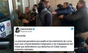 Indignación con el asalto al pleno de Lorca: "¿Veis a dónde llevan las mentiras impulsadas por PP y Vox?"