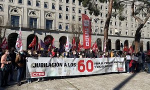 CCOO pide la jubilación a los 60 para sanitarios y sociosanitarios