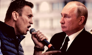 Alexei Navalny y Vladímir Putin
