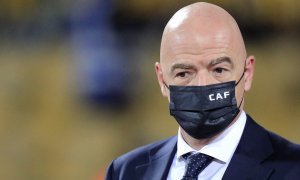 El presidente de la Fifa , Gianni Infantino.