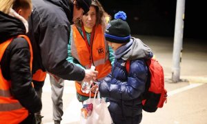 Un niño ucraniano de 11 años llegó solo a Eslovaquia