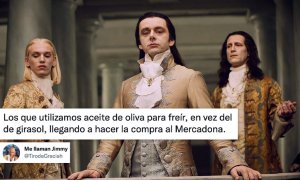 "Freír aceite de girasol en una vitrocerámica puesta al máximo a las 8 de la tarde, lujos del siglo XXI"