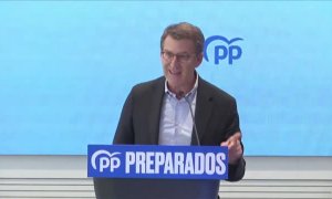 Feijóo: "El Gobierno se está forrando con el incremento de la luz y de la gasolina"