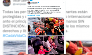 El mensaje de Oscar Camps que refleja la hipocresía de Europa con los refugiados