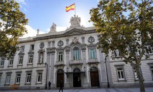 Fachada de la sede del Tribunal Supremo.