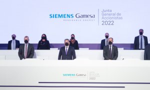 Vista de la junta de accionistas de Siemens-Gamesa.