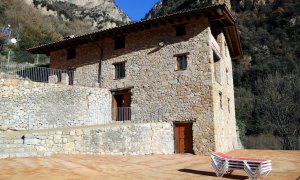 Una casa rural de Cercs, al Berguedà.