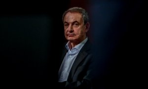 22/04/2022. El expresidente del Gobierno José Luis Rodríguez Zapatero en el acto de presentación del libro 'Chacón, la mujer que pudo gobernar', en el Ateneo de Madrid, a 4 de marzo de 2022.