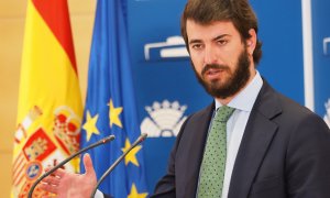 El candidato de Vox a la presidencia de las Cortes de Castilla y León, Juan García-Gallardo