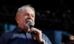 06/05/2022  El expresidente brasileño Luiz Inácio Lula da Silva en Sao Paulo, Brasil, a 4 de mayo de 2022.