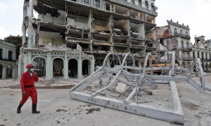 explosión en el Hotel Saratoga, en La Habana