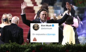 Elon Musk responde con un escatológico 'emoji' a las explicaciones de un directivo de Twitter sobre las cuentas falsas