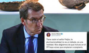 Feijóo y el PP se lían con la plurinacionalidad de España y los tuiteros recuerdan el artículo dos de la Constitución