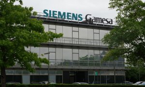 Fachada de la sede de Siemens Gamesa, en Zamudio (Vizcaya). E.P./H.Bilbao