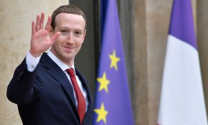 Mark Zuckerberg en París, a 10 de mayo de 2019.